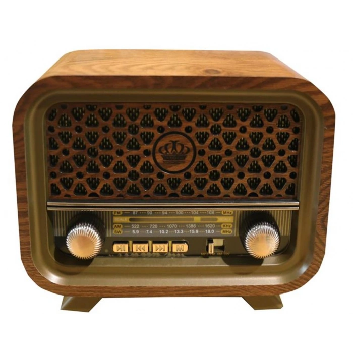 Everton Rt-736  Bluetooth-usb-sd-fm Şarjlı  Nostaljik Radyo