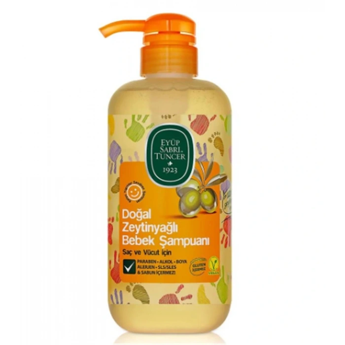 Eyüp Sabri Tuncer 600ml Şampuan Bebek Doğal Zeyin Yağlı