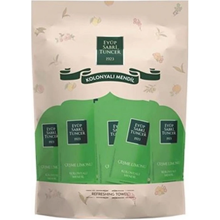 Eyüp Sabri Tuncer Çeşme Limonu Kolonyalı Mendil 150li Paket