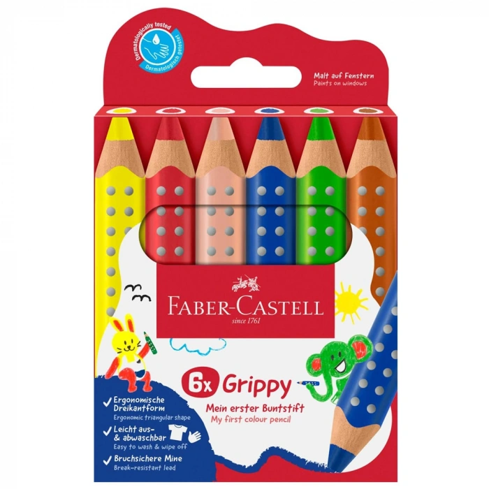Faber Boya Kalemi Grippy 6x 5171110630000