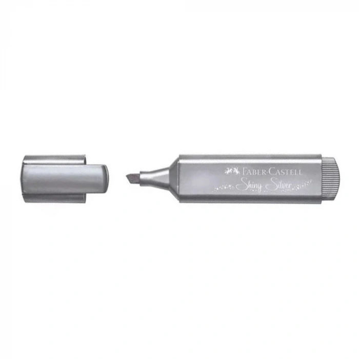 Faber-castell Fosforlu Kalem 46 Metalik Gümüş 5030154661