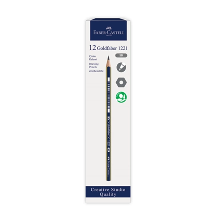 Faber-Castell Kurşun Kalem Dereceli Goldfaber 2B 5165 00001