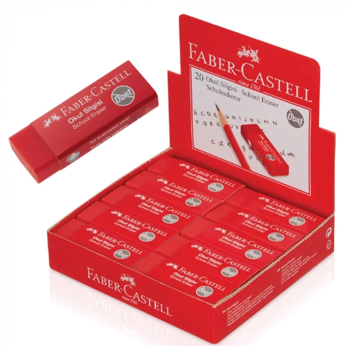 Faber-castell Okul Silgisi 20 Li 5130187222000