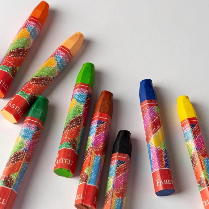 Faber-castell Pastel Boya Çantalı Köşeli 18 Renk 5281 125119