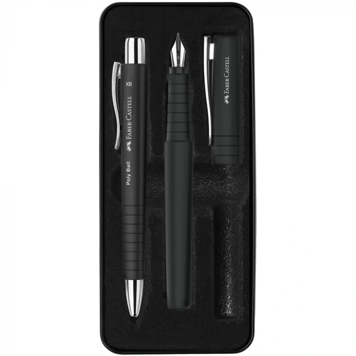 Faber-castell Polyball Hediye Seti Siyah 517 824 1050