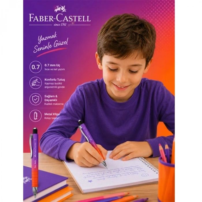 Faber-Castell Polymatic Flow Ed. 0.7 mm Versatil Kalem