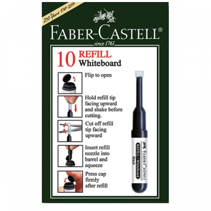 Faber-Castell Tahta Kalem Mürekkebi W20 Siyah 25 43 99