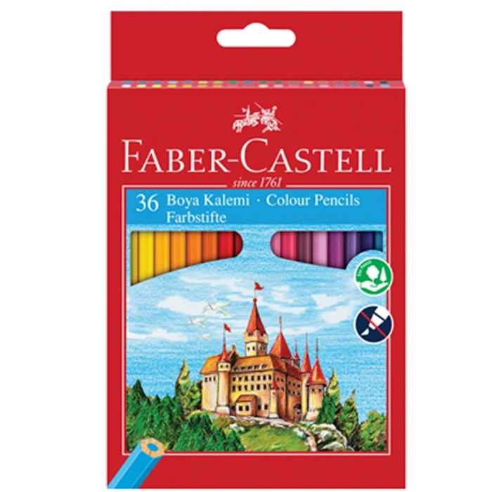 Faber Kuru Boya Karton 36 Lı 5171 00001