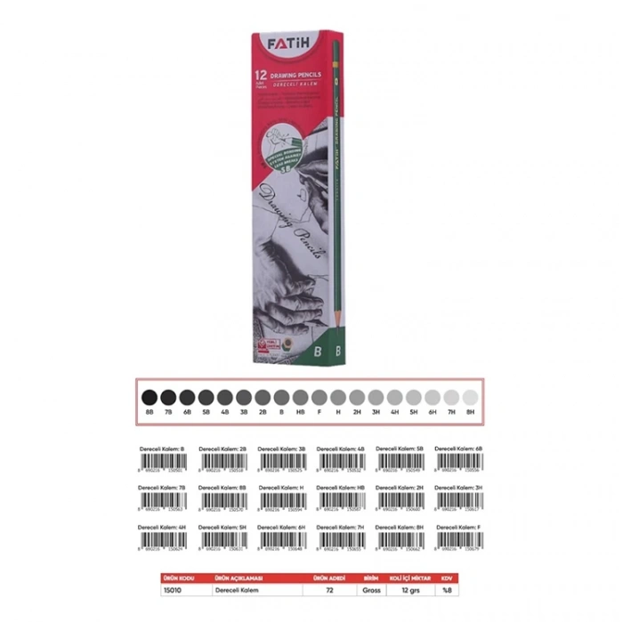 Fatih Kurşun Kalem Dereceli 6b