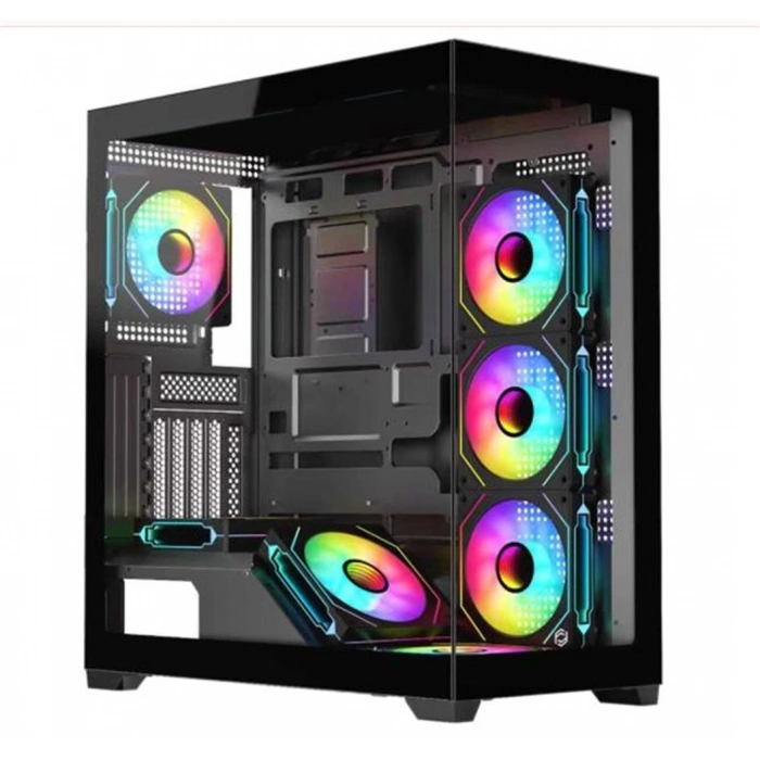 Frisby Fc-9565 Gdomınator 650w 80+ Gaming Kasa 7x Argb Fan