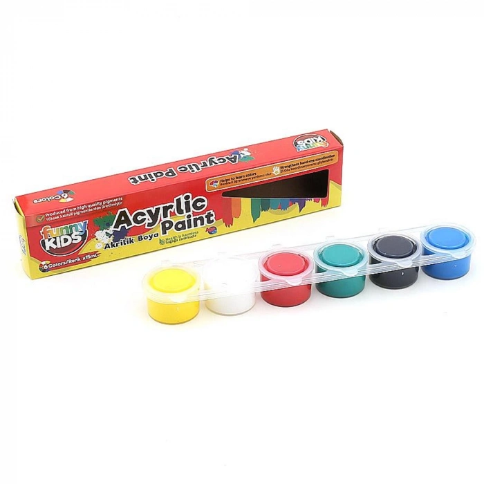 Funny Kids Akrilik 6x15 Sıralı Set 3100