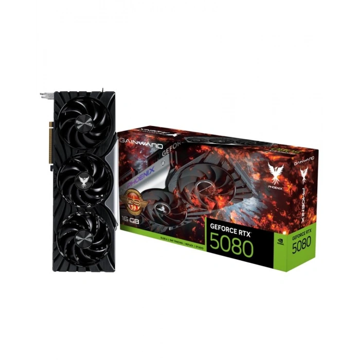 Gainward Geforce Rtx 5080 Phoenix Gs V1 16gb Gddr7 256bit Gaming Ekran Kartı (ne75080s19t2-gb2031c)
