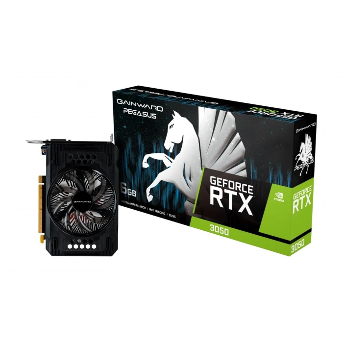 Gainward Rtx3050 Pegasus Ne63050018je-1070e 6gb Gddr6 96bit Gaming (oyuncu) Ekran Kartı