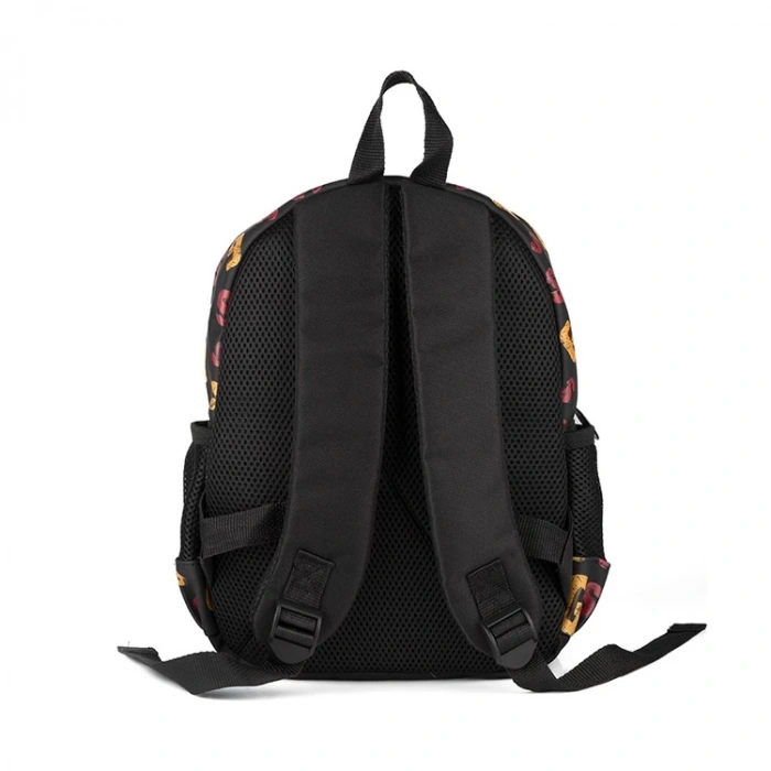 Galatasaray 1905 Suni Deri Lisanslı Siyah Okul Sırt Çantası (25543)