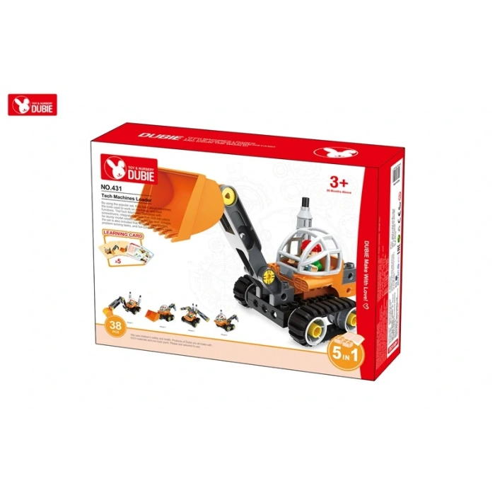 Galtoys Wange Dubıe İş Araçları 5 In 1 (+5kart) 38 Parça Gal-431