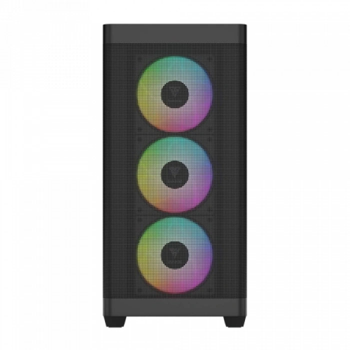 GAMDIAS ATHENA M3, 2000W,  Tempered Glass, Type-C, Mesh Ön Panel, ARGB, ATX, Professional GAMING KASA