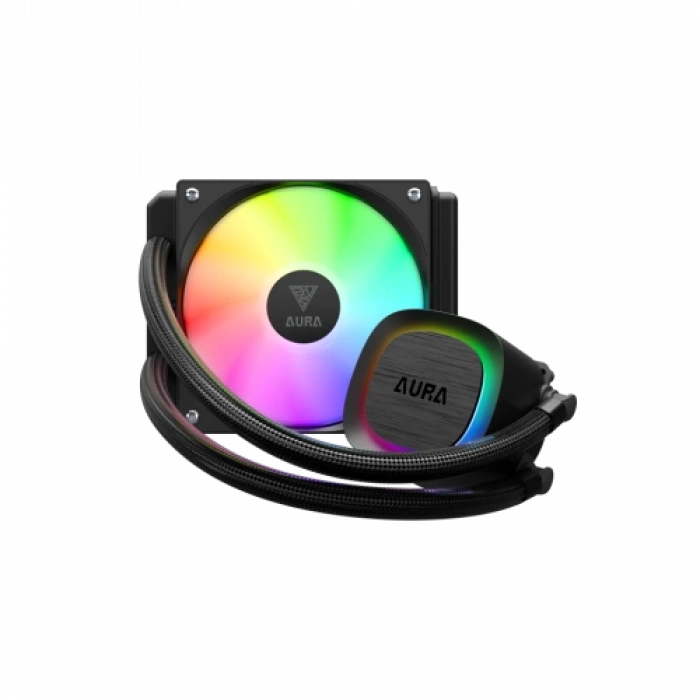 GAMDIAS AURA GL120 V2, 120mm, RGB, 1 Fanlı, CPU Sıvı Soğutma