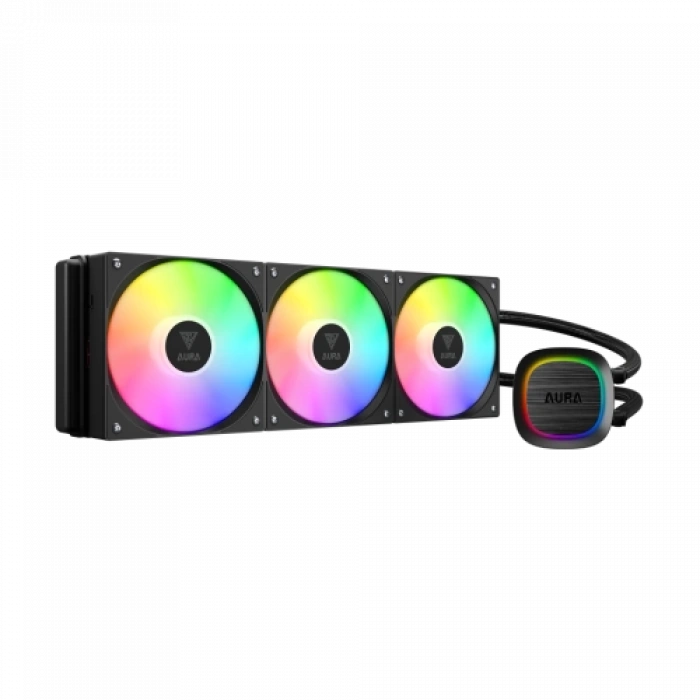 GAMDIAS AURA GL360 V2, 360mm, RGB, 3 Fanlı, CPU Sıvı Soğutma