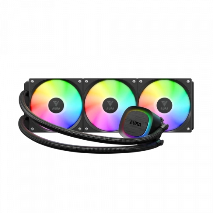 GAMDIAS AURA GL360 V2, 360mm, RGB, 3 Fanlı, CPU Sıvı Soğutma