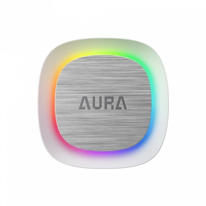 GAMDIAS AURA GL360 V2 WH, White Edition, 360mm,  RGB, 3 Fanlı, CPU Sıvı Soğutma