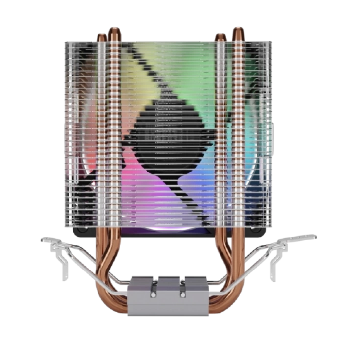 GAMDIAS BOREAS E1-210 Lite, 92mm, CPU  Kule Tipi Hava Soğutma, Doğrudan Temas Teknolojisine Sahip 2 adet Gelişmiş Bakır Isı Borusu (AMD AM5 ve INTEL Tüm işlemciler ile uyumlu)