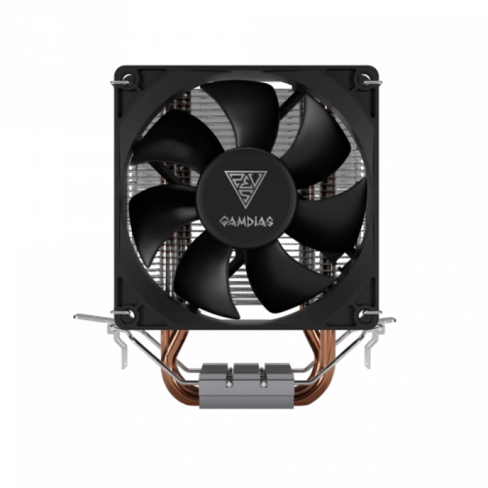 GAMDIAS BOREAS E1-210 MONO, 92mm, CPU  Kule Tipi Hava Soğutma, Doğrudan Temas Teknolojisine Sahip 2 adet Gelişmiş Bakır Isı Borusu (AMD AM5 ve INTEL Tüm işlemciler ile uyumlu)