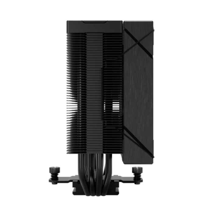 GAMDIAS BOREAS E2-410, Black Edition, 120mm, CPU Kule Tipi Hava Soğutma, Doğrudan Temas Teknolojisine Sahip 4 adet Gelişmiş Bakır Isı Borusu (AMD AM4-AM5 ve INTEL Tüm işlemciler ile uyumlu)