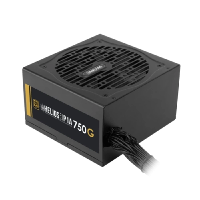 GAMDIAS HELIOS P1A-750G, 750W, 80+ Gold, Aktif PFC, GAMING, ATX, Power Supply (PSU)