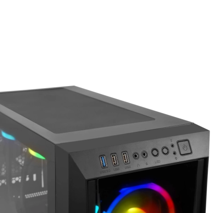GAMDIAS TALOS M1 Elite, FSP 1600W, Tempered Glass, ARGB, ATX, Professional GAMING KASA