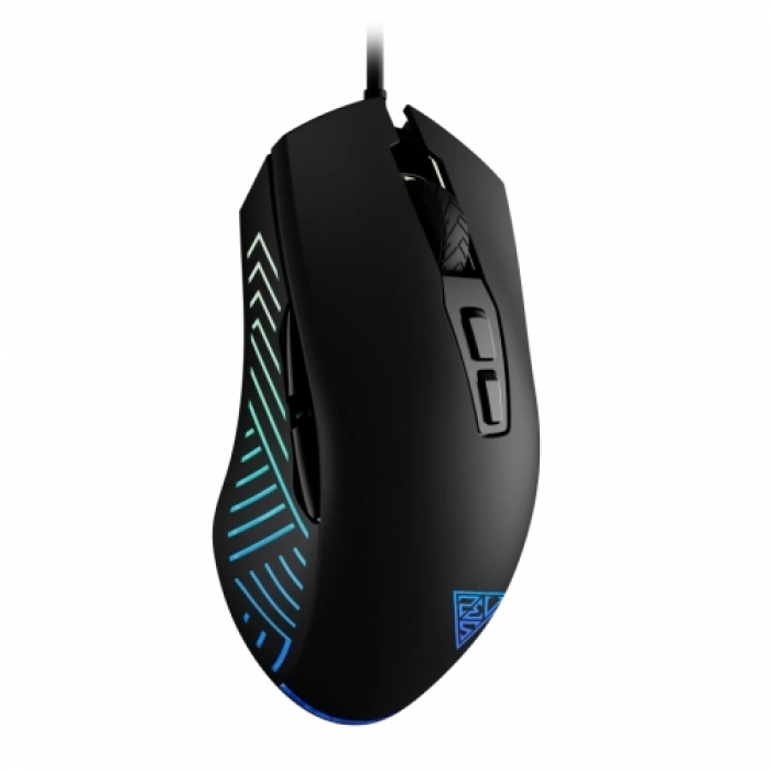 GAMDIAS ZEUS E4, RGB Aydınlatma, USB Kablolu,  7 Tuşlu, Gaming Mouse, 7.200 DPI, Siyah