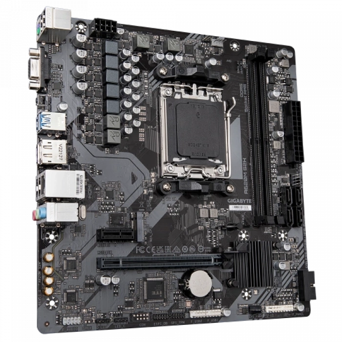 GIGABYTE A620M-S2H, rev.1.2, 6400MHz, 2xDDR5, 1x M.2, D-SUB, HDMI, DP, AM5 Soket Anakart