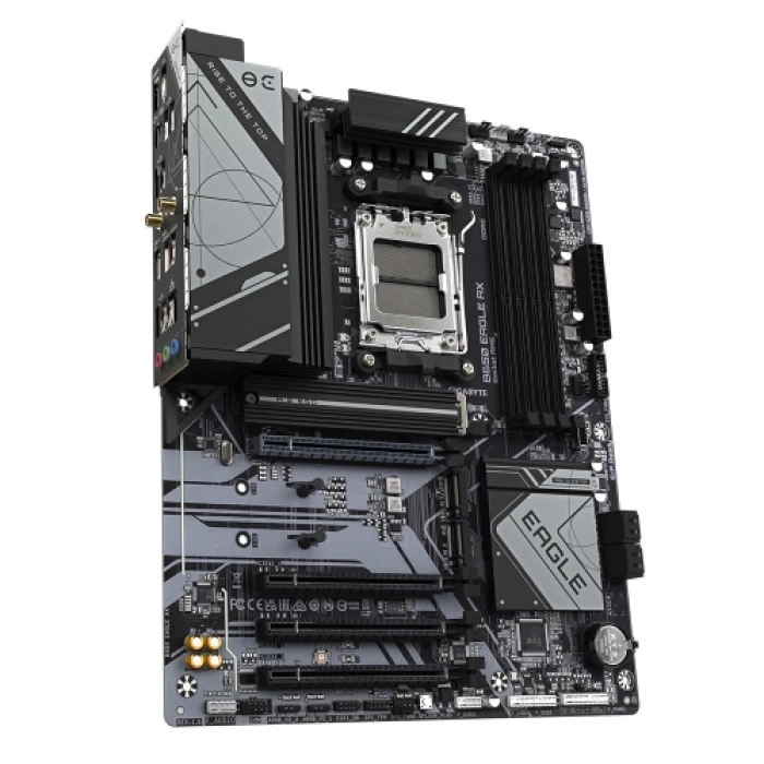 GIGABYTE B650 EAGLE AX, 4xDDR5, 3xM.2, DP, HDMI, VGA, Type-C, Wi-Fi 6E, Bluetooth v5.3, AM5 Soket GAMING Anakart