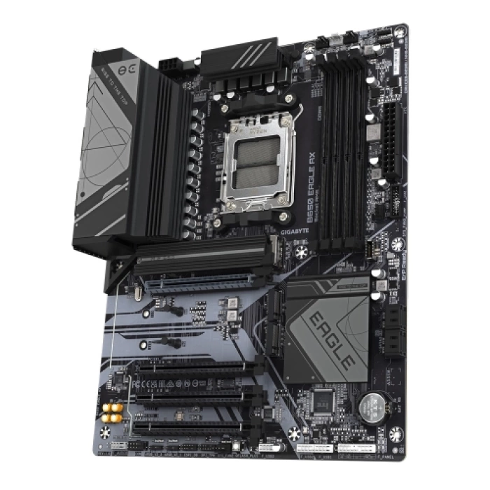 GIGABYTE B650 EAGLE AX, 4xDDR5, 3xM.2, DP, HDMI, VGA, Type-C, Wi-Fi 6E, Bluetooth v5.3, AM5 Soket GAMING Anakart
