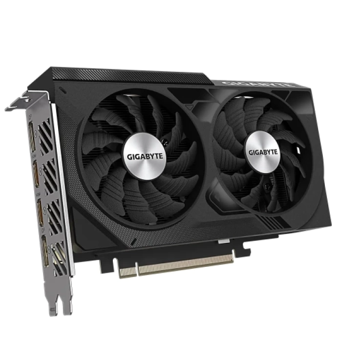 GIGABYTE GV-N4060WF2OC-8GD, RTX4060 WINDFORCE OC, 8Gb, GDDR6, 128BIT, 2 Fanlı, 2xHDMI, 2xDP, GAMING Ekran KARTI
