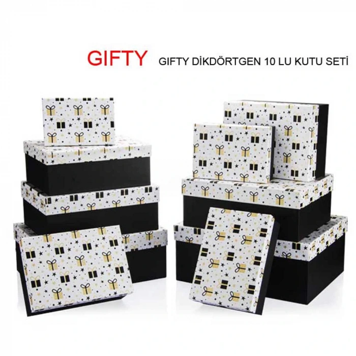 Gıpta Hediye Kutusu Gıfty Dikdörtgen 10 Lu Bx67880
