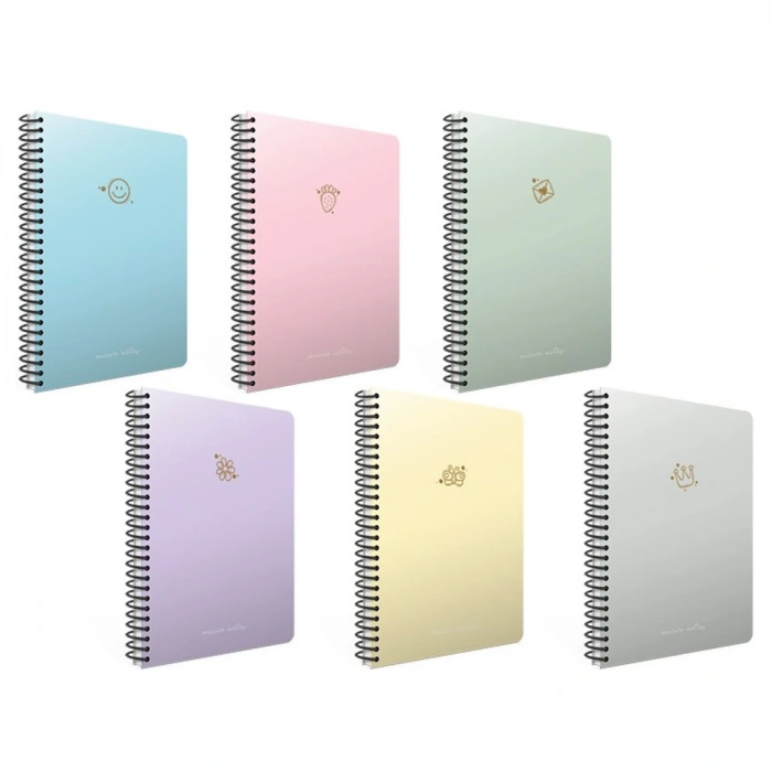 Gıpta Mıcro Notes Spiralli Sert.kapak Defter 17x24 100 Yp Kareli