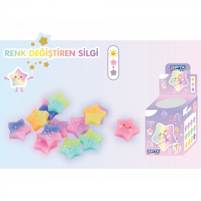 Gıpta Silgi Star Change Color 40 Lı K234400