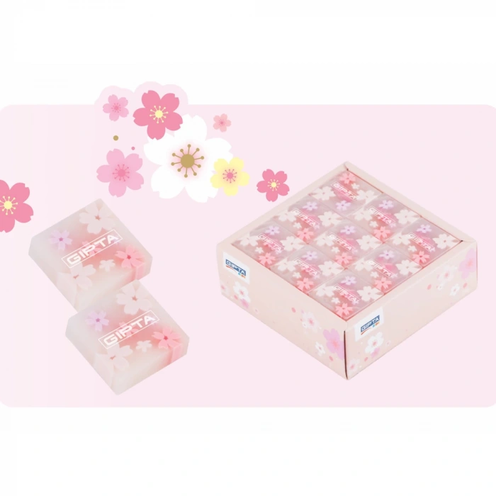 Gıpta Silgi Transparent Flower 36 Lı K234200