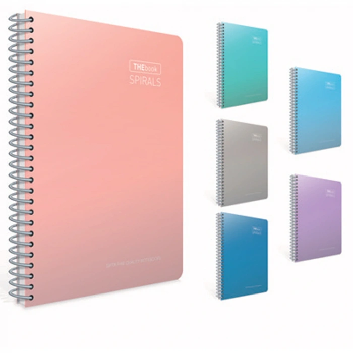 Gıpta Spiralli Sert Kapak Defter Thebook Spırals A4 140 Yp Çizgili 5506