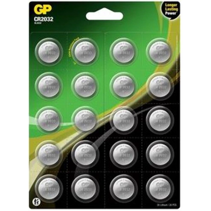 Gp Cr2032-2caı20 3v Lityum Pil 20 Li Kart