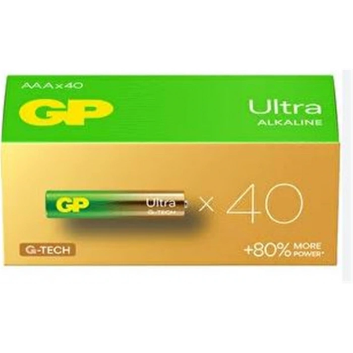Gp G-tech Lr03 Aaa Boy Ultra Alkalin İnce Kalem Pil 40lı Paket Gp24aut-2b40