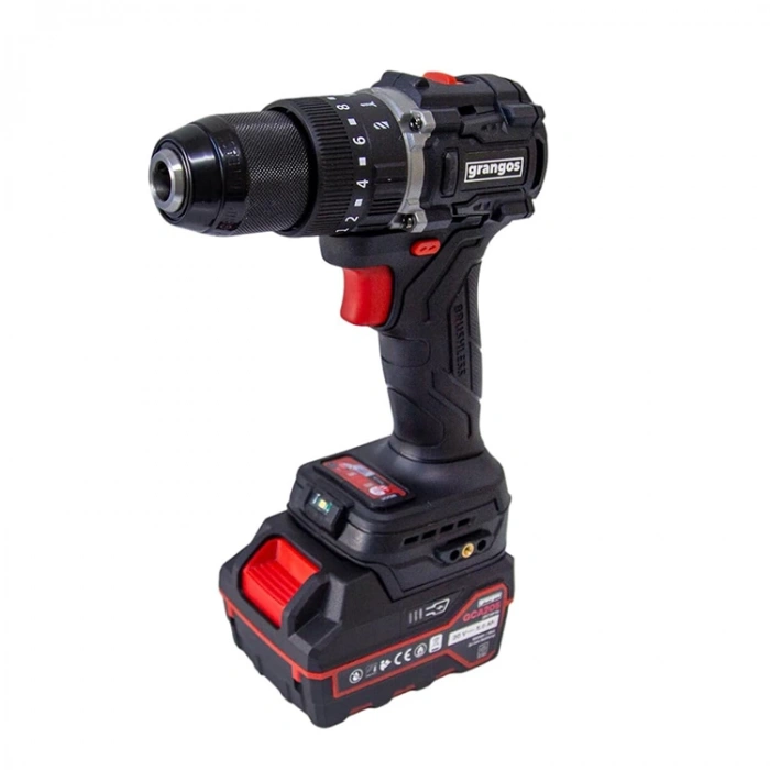 Grangos GCD25-F2 20V 5 Ah Çift Akülü Darbeli Matkap