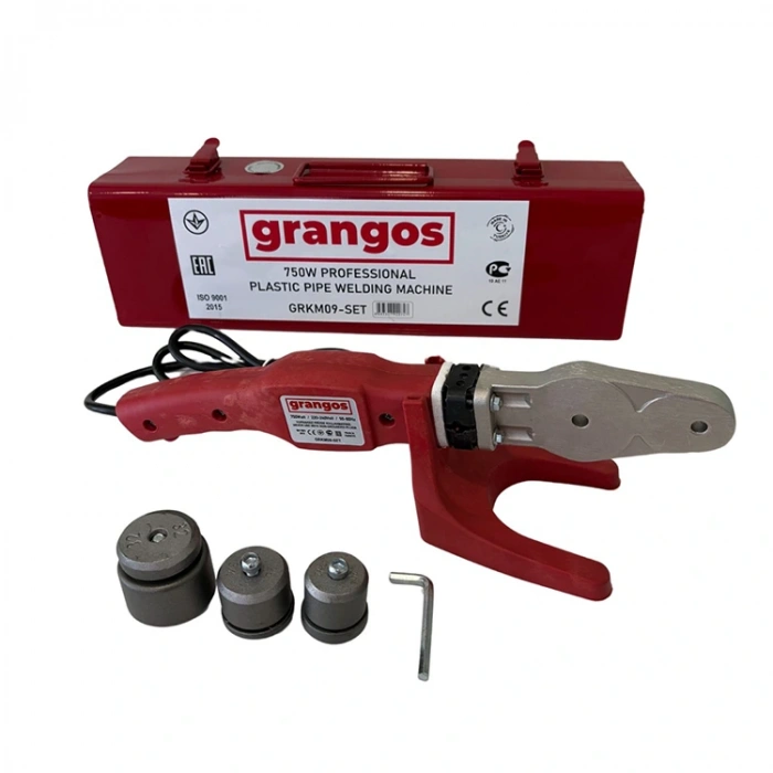 Grangos Grkm09-set 750w Profesyonel Plastik Boru Kaynak Makinesi Setli