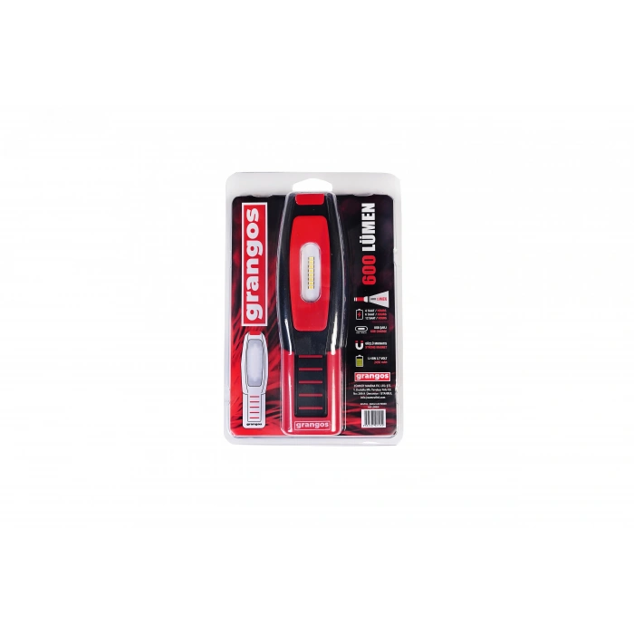 Grangos Grlf02 Şarjlı Led Fener 600 Lümen