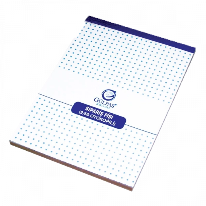 Gülpaş Sipariş Fişi Otocopyli 2-50 14x20 107