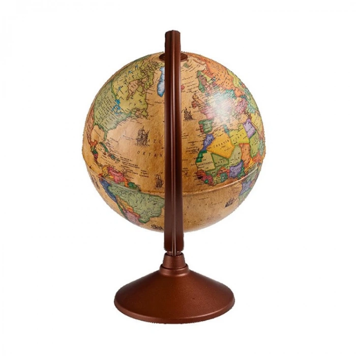 Gürbüz 20 cm Antik Işıklı Küre