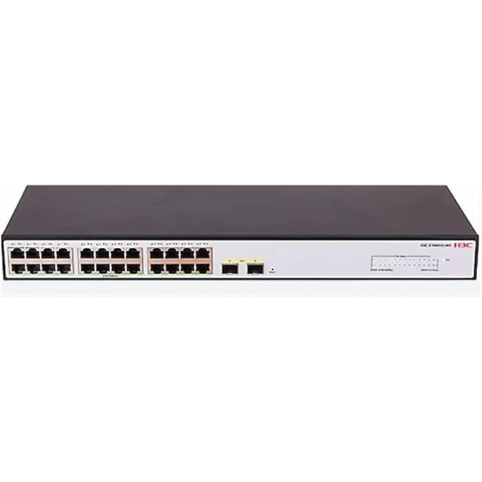 H3c S1600v2-26p-hpwr 24 Port 10-100-1000 370w Poe +2sfp Yonetılebılır Swıtch