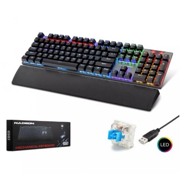 Hadron G507 Kablolu Mekanik Rgb Oyun Klavye