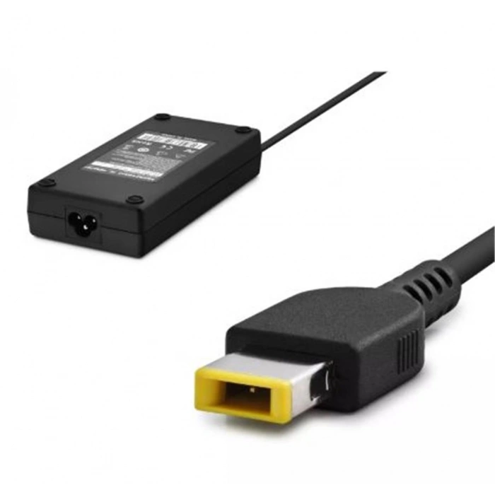 Hadron Gxhh2 Lenovo- Ibm Uyumlu 20v 8.5a 170w Laptop Adaptörü (usb Tip Sarı Kare Uç) Siyah