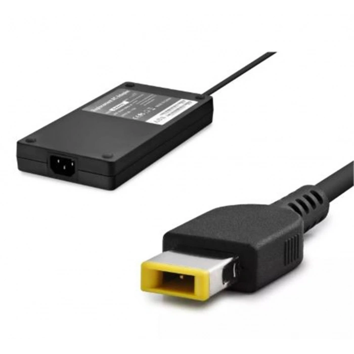Hadron Gxhh6 Lenovo - Ibm Uyumlu 20v 11.5a 230w Laptop Adaptörü (usb Tip Sarı Kare Uç) Siyah